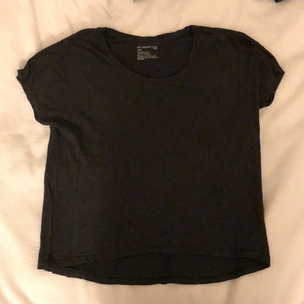 Pact organic dark grey T-shirt